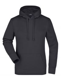 Schwarzer Damen Hoodie